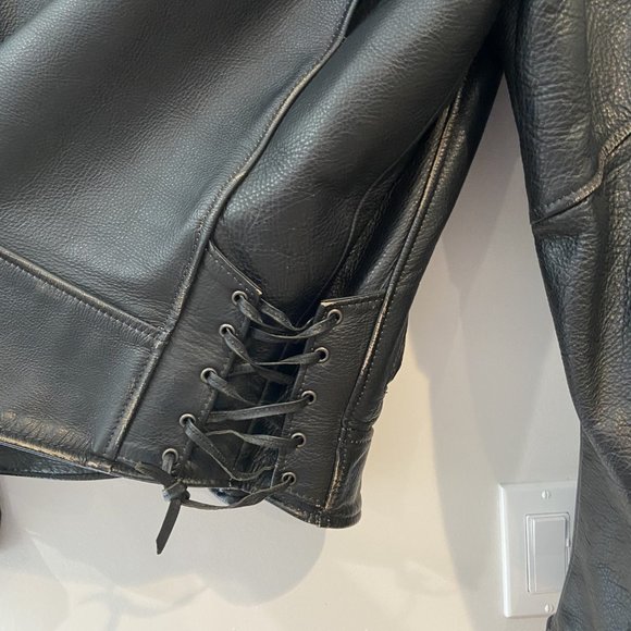 Classic Harley-Davidson Leather Motorcycle Jacket - Picture 4 of 4